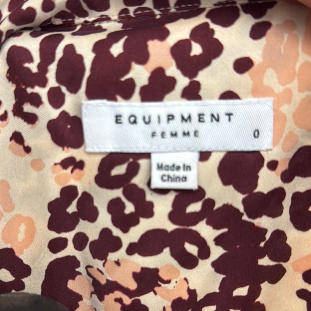 EQUIPMENT FEMME ~ Floral Print Midi Dress - Picture 7 of 9
